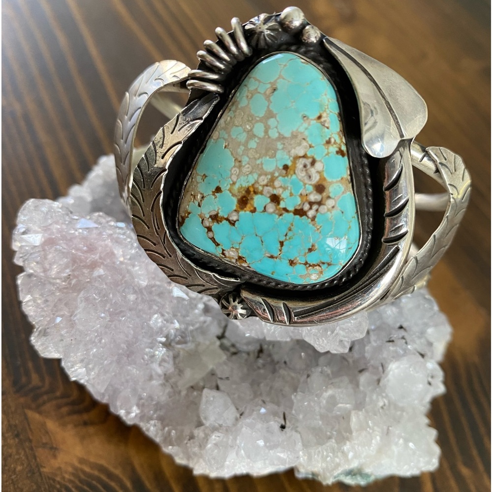 Sterling Silver Turquoise Cuff